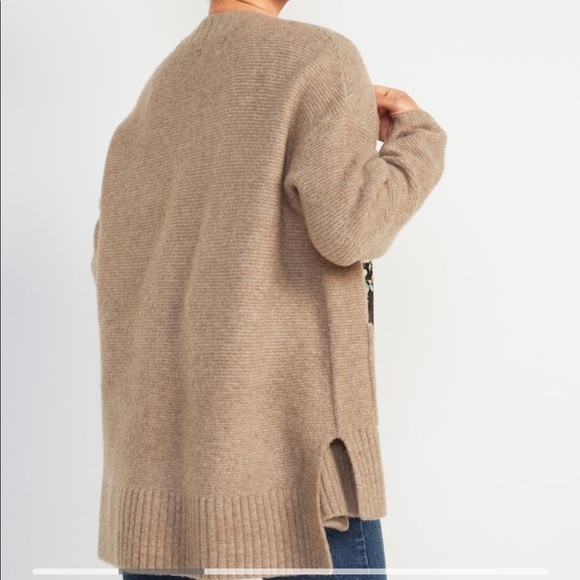 Tan Over-sized Cardigan Medium - Picture 3 of 8
